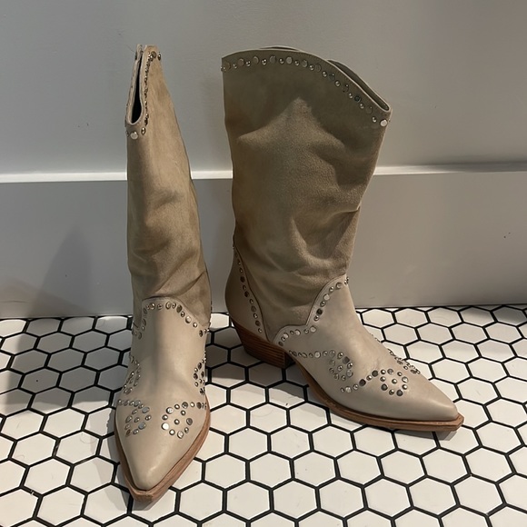 Free people joelton studded western boot - Picture 3 of 3